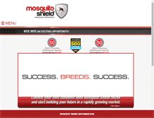 Tablet Screenshot of moshieldfranchise.com